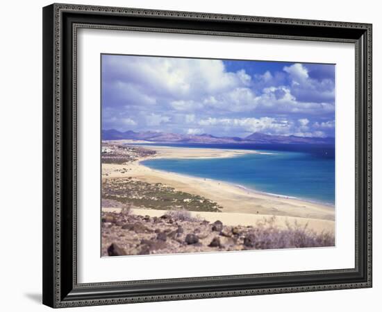 Playa De Jandia, Jandia Peninsula, Fuerteventura, Canary Islands, Spain, Atlantic, Europe-Nigel Francis-Framed Photographic Print