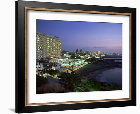 Playa De Las Americas, Tenerife, Canary Islands, Spain-John Miller-Framed Photographic Print