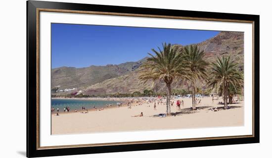 Playa De Las Teresitas Beach, San Andres, Tenerife, Canary Islands, Spain, Europe-Markus Lange-Framed Premium Photographic Print