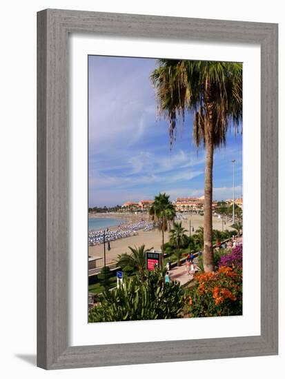 Playa De Las Vistas, Los Cristianos, Tenerife, Canary Islands, 2007-Peter Thompson-Framed Photographic Print