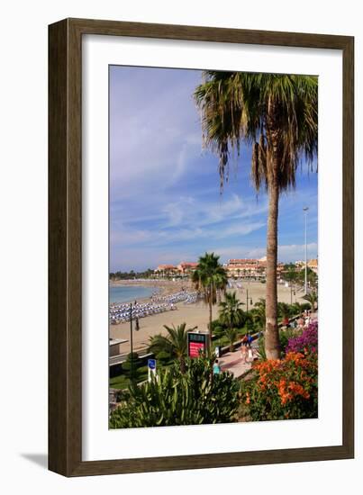 Playa De Las Vistas, Los Cristianos, Tenerife, Canary Islands, 2007-Peter Thompson-Framed Photographic Print