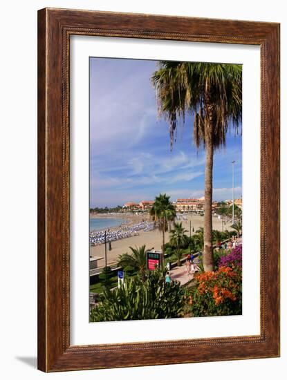 Playa De Las Vistas, Los Cristianos, Tenerife, Canary Islands, 2007-Peter Thompson-Framed Photographic Print