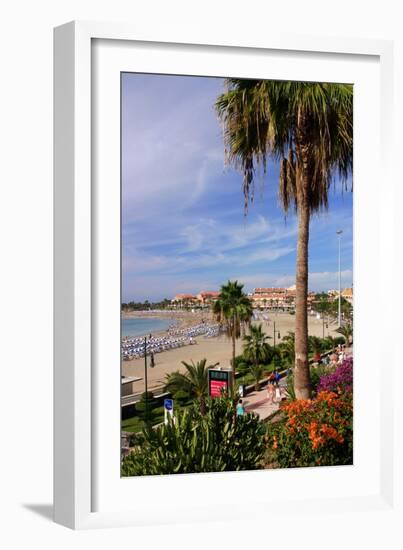 Playa De Las Vistas, Los Cristianos, Tenerife, Canary Islands, 2007-Peter Thompson-Framed Photographic Print