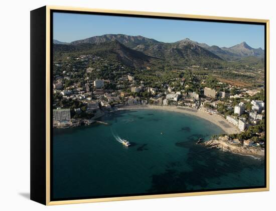 Playa De Peguera, Mallorca, Balearic Islands, Spain, Mediterranean, Europe-Hans Peter Merten-Framed Premier Image Canvas