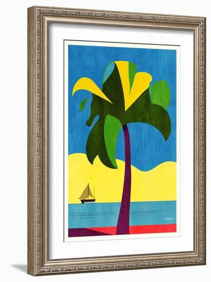 Playa Del Carmen-Bo Anderson-Framed Giclee Print