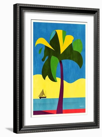 Playa Del Carmen-Bo Anderson-Framed Giclee Print