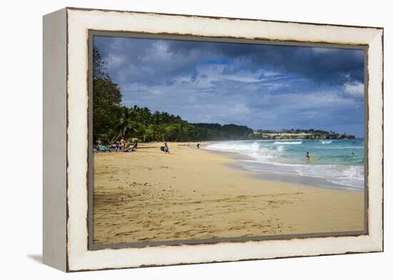 Playa Grande, Dominican Republic, West Indies, Caribbean, Central America-Michael-Framed Premier Image Canvas