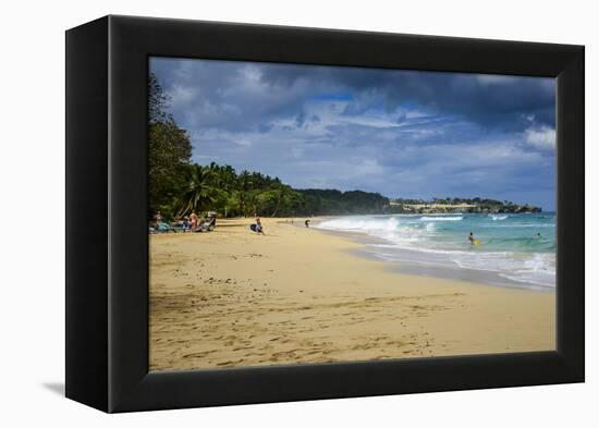 Playa Grande, Dominican Republic, West Indies, Caribbean, Central America-Michael-Framed Premier Image Canvas