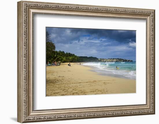 Playa Grande, Dominican Republic, West Indies, Caribbean, Central America-Michael-Framed Photographic Print