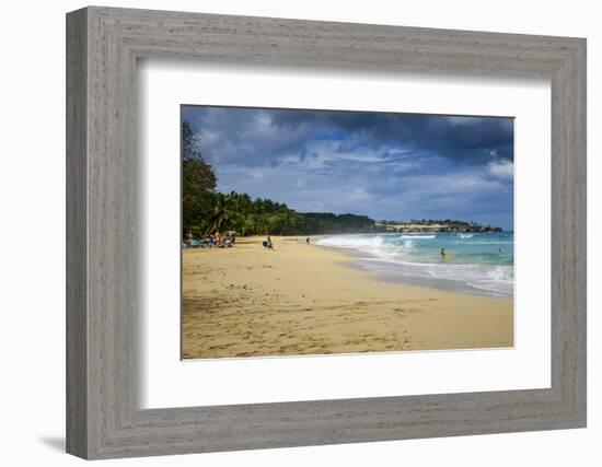 Playa Grande, Dominican Republic, West Indies, Caribbean, Central America-Michael-Framed Photographic Print