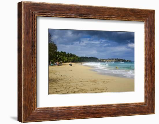 Playa Grande, Dominican Republic, West Indies, Caribbean, Central America-Michael-Framed Photographic Print