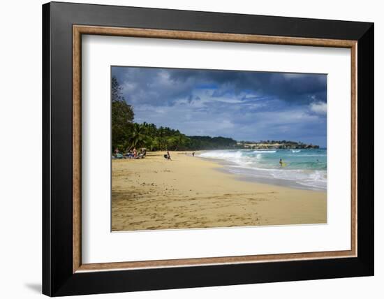 Playa Grande, Dominican Republic, West Indies, Caribbean, Central America-Michael-Framed Photographic Print