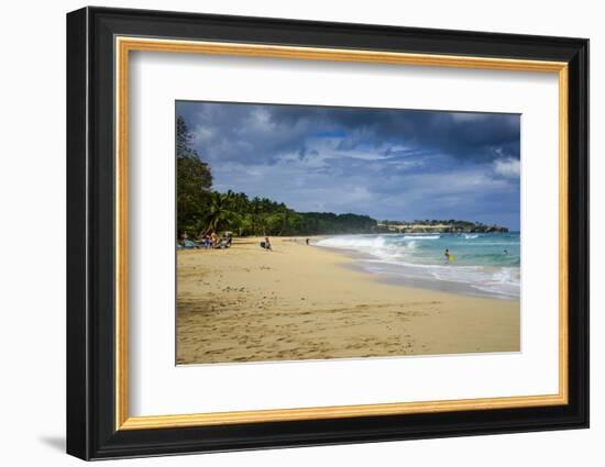 Playa Grande, Dominican Republic, West Indies, Caribbean, Central America-Michael-Framed Photographic Print