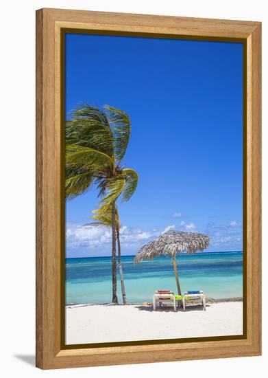 Playa Guardalvaca, Holguin Province, Cuba, West Indies, Caribbean, Central America-Jane Sweeney-Framed Premier Image Canvas