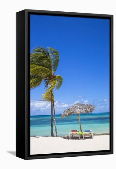 Playa Guardalvaca, Holguin Province, Cuba, West Indies, Caribbean, Central America-Jane Sweeney-Framed Premier Image Canvas