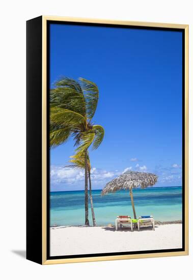 Playa Guardalvaca, Holguin Province, Cuba, West Indies, Caribbean, Central America-Jane Sweeney-Framed Premier Image Canvas