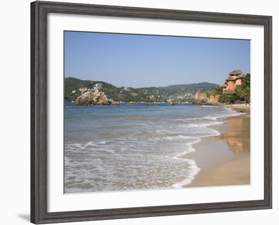 Playa La Ropa, Pacific Ocean, Zihuatanejo, Guerrero State, Mexico, North America-Wendy Connett-Framed Photographic Print