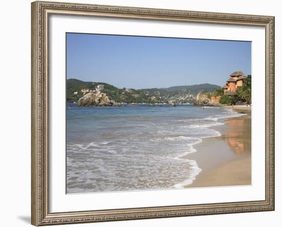 Playa La Ropa, Pacific Ocean, Zihuatanejo, Guerrero State, Mexico, North America-Wendy Connett-Framed Photographic Print