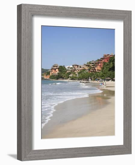 Playa La Ropa, Pacific Ocean, Zihuatanejo, Guerrero State, Mexico, North America-Wendy Connett-Framed Photographic Print