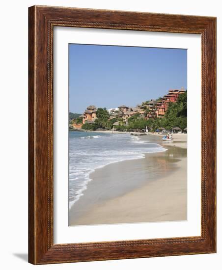 Playa La Ropa, Pacific Ocean, Zihuatanejo, Guerrero State, Mexico, North America-Wendy Connett-Framed Photographic Print