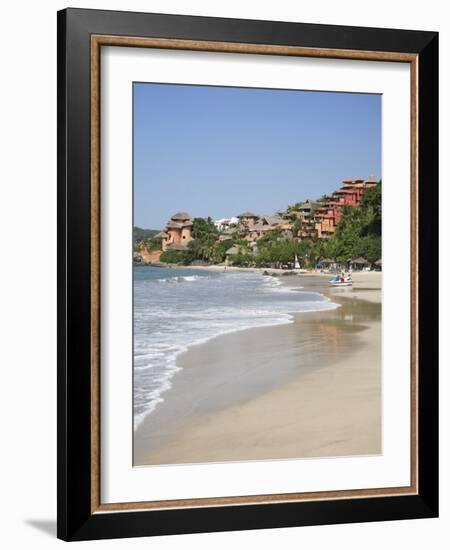 Playa La Ropa, Pacific Ocean, Zihuatanejo, Guerrero State, Mexico, North America-Wendy Connett-Framed Photographic Print