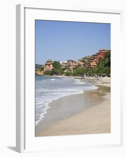 Playa La Ropa, Pacific Ocean, Zihuatanejo, Guerrero State, Mexico, North America-Wendy Connett-Framed Photographic Print