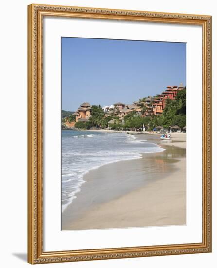 Playa La Ropa, Pacific Ocean, Zihuatanejo, Guerrero State, Mexico, North America-Wendy Connett-Framed Photographic Print