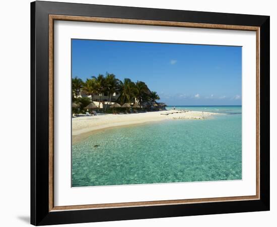 Playa Norte Beach, Isla Mujeres Island, Riviera Maya, Quintana Roo, Mexico, North America-null-Framed Photographic Print