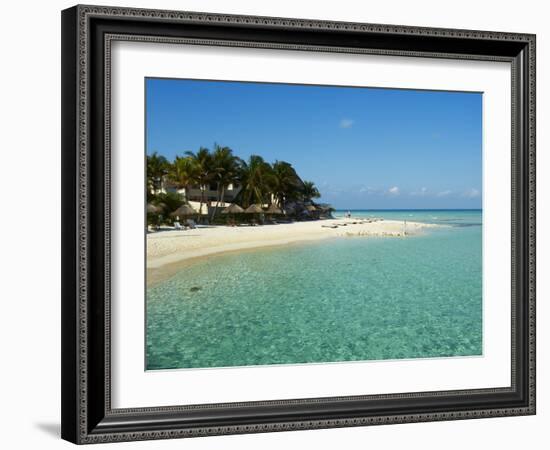 Playa Norte Beach, Isla Mujeres Island, Riviera Maya, Quintana Roo, Mexico, North America-null-Framed Photographic Print