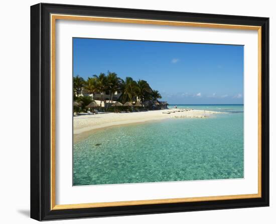 Playa Norte Beach, Isla Mujeres Island, Riviera Maya, Quintana Roo, Mexico, North America-null-Framed Photographic Print