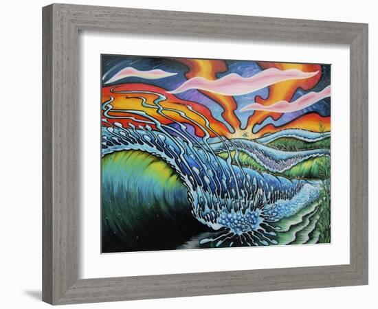 Playa-Martin Nasim-Framed Giclee Print