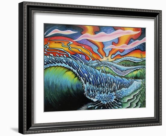 Playa-Martin Nasim-Framed Giclee Print