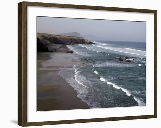 Playas De La Pared, Fuerteventura, Canary Islands, Spain, Atlantic, Europe-Hans Peter Merten-Framed Photographic Print