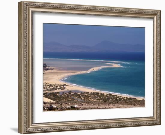 Playas De Sotavento, Fuerteventura, Canary Islands, Spain, Atlantic, Europe-Hans Peter Merten-Framed Photographic Print