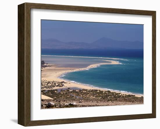 Playas De Sotavento, Fuerteventura, Canary Islands, Spain, Atlantic, Europe-Hans Peter Merten-Framed Photographic Print