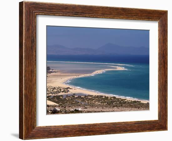 Playas De Sotavento, Fuerteventura, Canary Islands, Spain, Atlantic, Europe-Hans Peter Merten-Framed Photographic Print