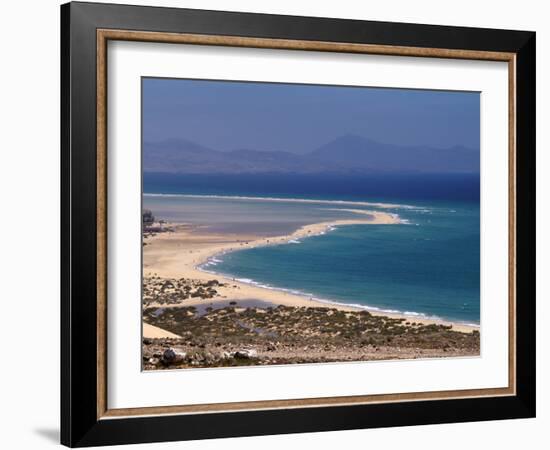 Playas De Sotavento, Fuerteventura, Canary Islands, Spain, Atlantic, Europe-Hans Peter Merten-Framed Photographic Print