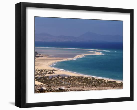 Playas De Sotavento, Fuerteventura, Canary Islands, Spain, Atlantic, Europe-Hans Peter Merten-Framed Photographic Print