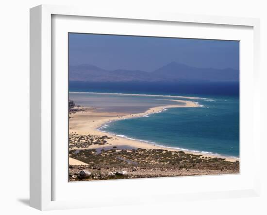 Playas De Sotavento, Fuerteventura, Canary Islands, Spain, Atlantic, Europe-Hans Peter Merten-Framed Photographic Print