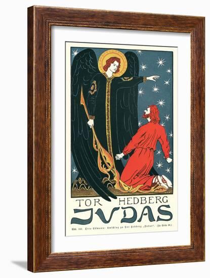 Playbill for Judas-null-Framed Art Print