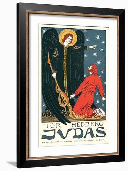 Playbill for Judas-null-Framed Art Print