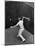 Player Playing Squash at a Local Club-Yale Joel-Mounted Photographic Print