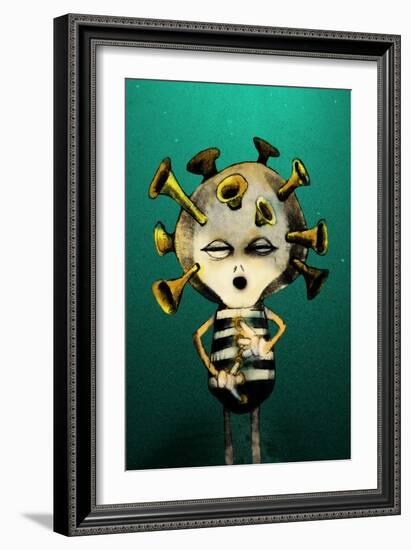 Player-Johan Lilja-Framed Giclee Print