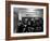 Players and their Coach, Murray Warmath, Minnesota-Iowa Game, Minneapolis, November 1960-Francis Miller-Framed Photographic Print