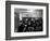 Players and their Coach, Murray Warmath, Minnesota-Iowa Game, Minneapolis, November 1960-Francis Miller-Framed Photographic Print