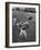 Players Don McClelland and Bobby Conrad During a Pre Season Practice of Texas A and M Football Team-Joe Scherschel-Framed Photographic Print