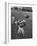 Players Don McClelland and Bobby Conrad During a Pre Season Practice of Texas A and M Football Team-Joe Scherschel-Framed Photographic Print