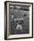 Players Don McClelland and Bobby Conrad During a Pre Season Practice of Texas A and M Football Team-Joe Scherschel-Framed Photographic Print