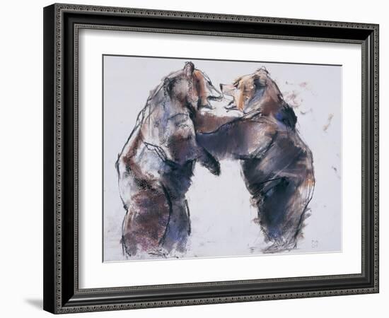 Playfight, 2001-Mark Adlington-Framed Giclee Print