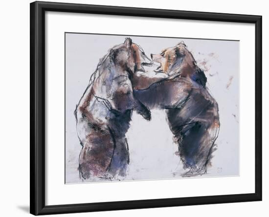 Playfight, 2001-Mark Adlington-Framed Giclee Print